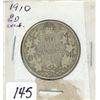 Image 1 : FIFTY CENT COIN (CANADA) *1910* (SILVER)