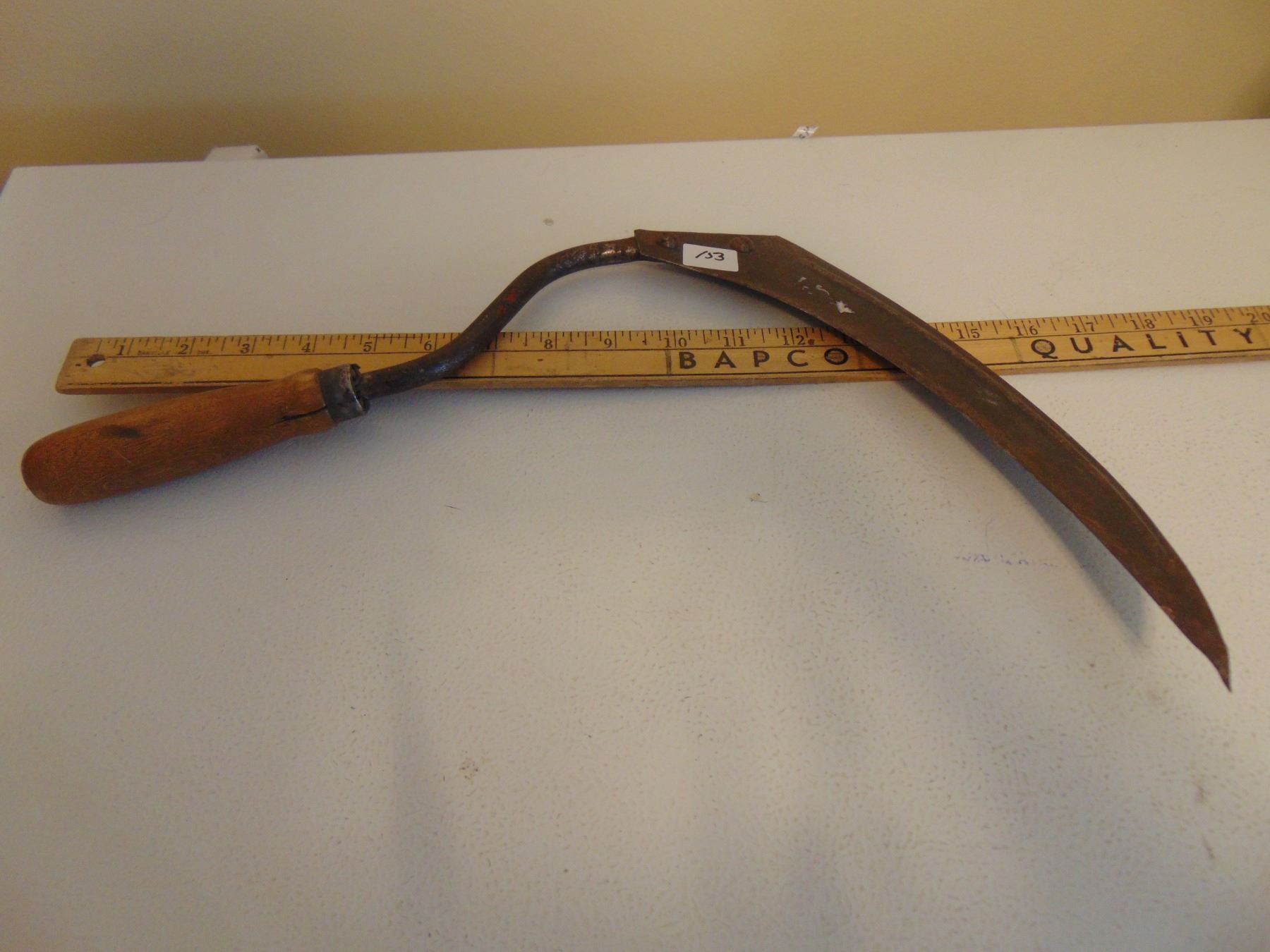 ANTIQUE HAND SICKLE Schmalz Auctions