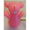 Image 2 : 10" TALL PINK REGAL TOYS BRAND COIN BANK VINTAGE