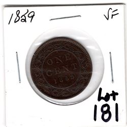 1859 LARGE CENT