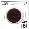 Image 1 : 1859 LARGE CENT