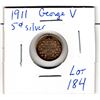 Image 1 : 1911 5 CENT SILVER