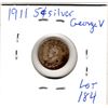 Image 2 : 1911 5 CENT SILVER