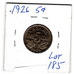 1926 5 CENTS