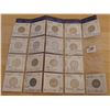 Image 1 : MODERN FIVE CENT ERROR COIN LOT OF 18 COINS