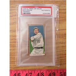 GRADED BASEBALL CARD (BOB GROOM)
