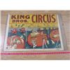Image 1 : CIRCUS POSTER (HAS A RIP IN ONE CORNER)