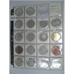 ONTARIO SOUVENIR COINS & MEDALLIONS