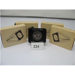 LOT OF 4 CANADIAN NICKEL DOLLARS (1970)