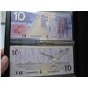 Image 3 : LASTING IMPRESSIONS $10 BANKNOTES (MATCHING SERIAL NUMBERS) *1989 & 2001*