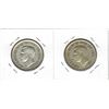 Image 2 : 2- CANADIAN SILVER 50 CENT PIECES (1944) *WIDE DATE AND NARROW DATE TYPES*