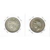 Image 2 : 2- CANADIAN SILVER 50 CENT PIECES (1952)  *WIDE DATE AND NARROW DATE TYPES*