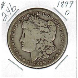 US MORGAN SILVER DOLLAR (1899 O)