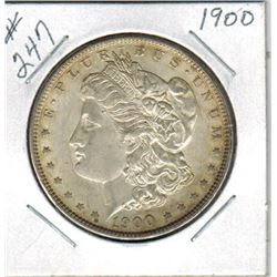 US MORGAN SILVER DOLLAR (1900)