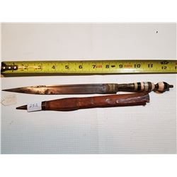 19TH CENTURY BRAZILIAN TRIBAL DAGGER (FACADA PONTU)