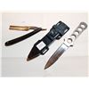 Image 2 : ANTIQUE STRAIT RAZOR AND COMMANDO FIGHTING KNIFE