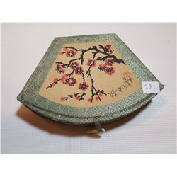 OLDER CHINESE PAINTING SET IN CASE