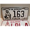 Image 2 : 2 YUKON LICENSE PLATES (1968)