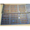 Image 1 : 2 BINDERS OF AMERICAN PENNIES (1909-1974-SOME YEARS MISSING)