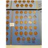 Image 4 : 2 BINDERS OF AMERICAN PENNIES (1909-1974-SOME YEARS MISSING)