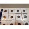 Image 2 : LOT OF 20 US INDIAN HEAD PENNIES (1880-1906-ALL DIFFERENT)