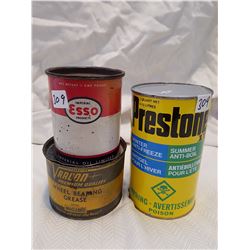 FULL PRESTONE ANTI-FREEZE WITH 2 GREASE TINS