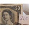 Image 2 : 20 DOLLAR BILL (CANADA-1954) *DEVILS FACE*