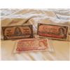 Image 1 : LOT OF 3-TWO DOLLAR BILLS (1937-1954-1974)