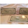 Image 7 : LOT OF 3-ONE DOLLAR BILLS (CANADA) *1954* (ONE IS REPLACEMENT)