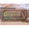 Image 4 : LOT OF 3-ONE DOLLAR BILLS (CANADA) *1937-1954 REPLACEMENT-1967 SERIAL NUMBERED*