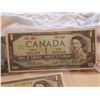 Image 4 : LOT OF 3-ONE DOLLAR BILLS (CANADA) *1967 REPLACEMENT-1967 NO SER #-1954*
