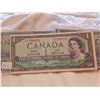 Image 5 : LOT OF 3-ONE DOLLAR BILLS (CANADA) *1967 REPLACEMENT-1967 NO SER #-1954*