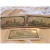 Image 6 : LOT OF 3-ONE DOLLAR BILLS (CANADA) *1967 REPLACEMENT-1967 NO SER #-1954*
