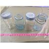 Image 1 : LOT OF FOUR JARS (CROWN, PERFECT SEAL, NABOB, BALL)