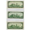 Image 2 : LOT OF 3 ONE DOLLAR BILLS (CANADA) *1967* (ONE NO SERIAL NUMBER)