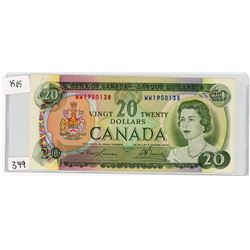 TWENTY DOLLAR BILL (CANADA) *1969*