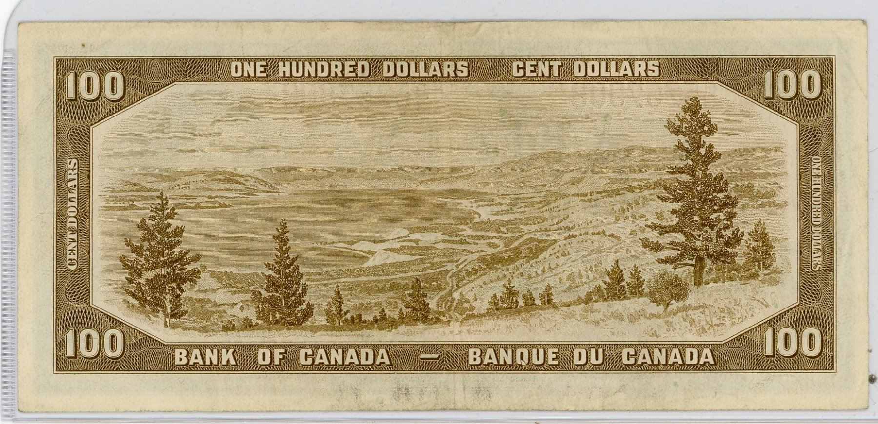 ONE HUNDRED DOLLAR BILL CANADA 1954 Schmalz Auctions one-hundred-dollar-bill-canada-1954-schmalz-auctions