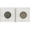 Image 2 : 2 TWENTY FIVE CENT COINS (CANADA) *1911-1912* (SILVER)