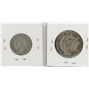 Image 2 : 1-FIFTY CENT COIN AND 1-TWENTY FIVE CENT COIN (CANADA) *1938*