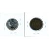 Image 2 : LARGE ONE CENT COIN AND TWENTY FIVE CENT COIN (CANADA) *ONE CENT=1858, TWENTY FIVE CENT=1991*