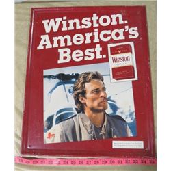WINSTON AMERICA'S BEST SIGN (1984) *TIN-19*