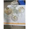 Image 1 : LOT OF FOUR COAL OIL LAMP BASES