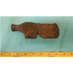 HAND FORGED AXE HEAD (LATE 1800'S)