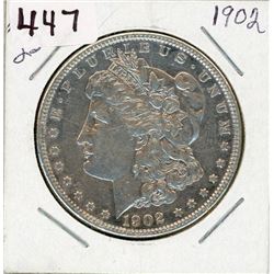 ONE DOLLAR COIN (USA) *1902* (MORGAN) *SILVER*