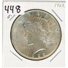 Image 1 : ONE DOLLAR COIN (USA) *1922* (PEACE) *SILVER*
