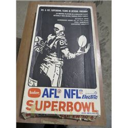 ELECTRIC FOOTBALL GAME (TUDOR AFL/NFL) *NO MEN* (38" X 21")