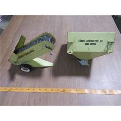 STRUCTO CONSTRUCTION METAL SAND LOADER AND SAND HOPPER