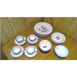 Ducks Unlimited "Canvasbacks" Glassware (20 pieces)