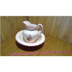 Wash Basin & Pitcher