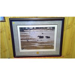 Ducks Unlimited Print "Spring Passage" by Judy Lalingo 1997 764/4950